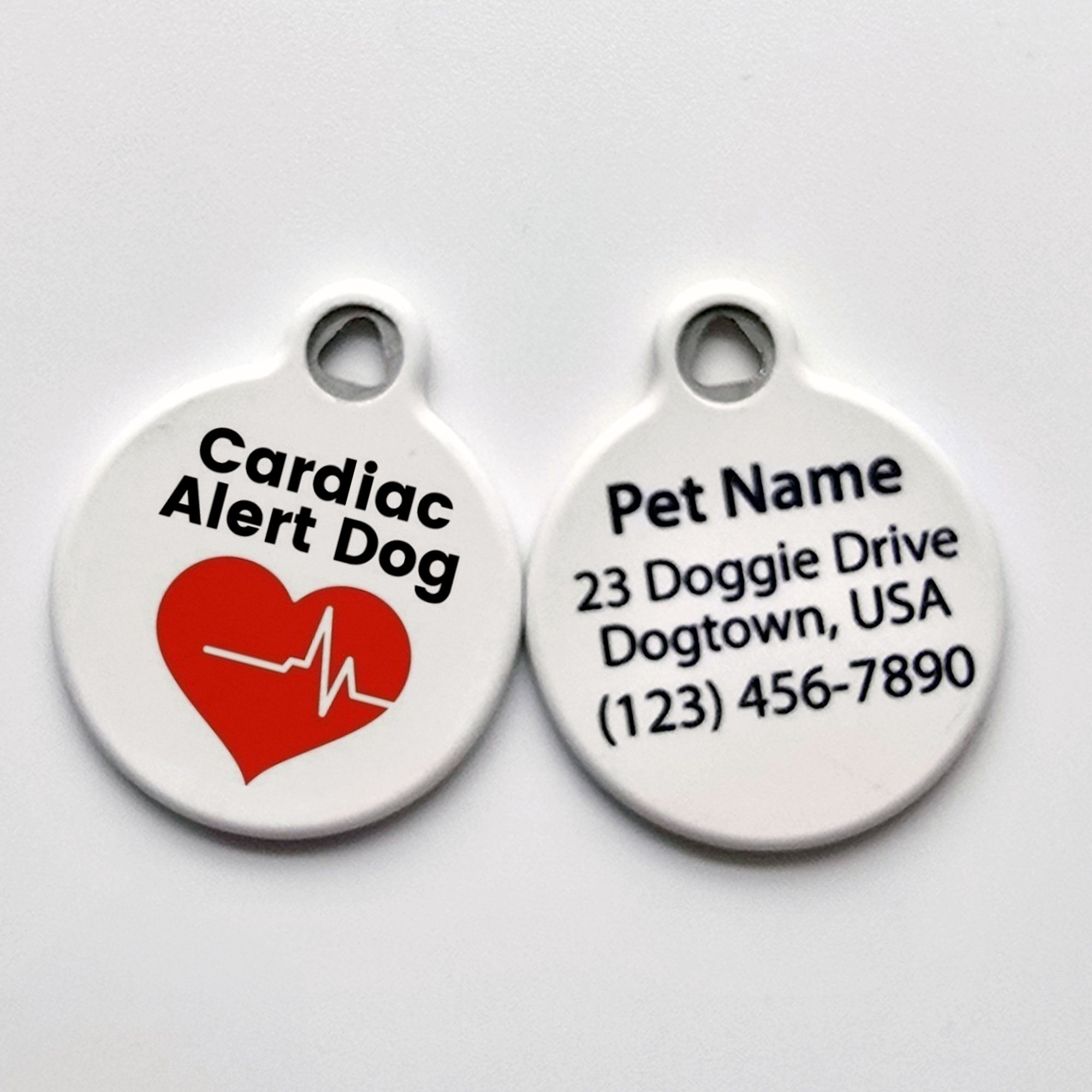 Cardiac Medical Alert Dog - Dog Tag