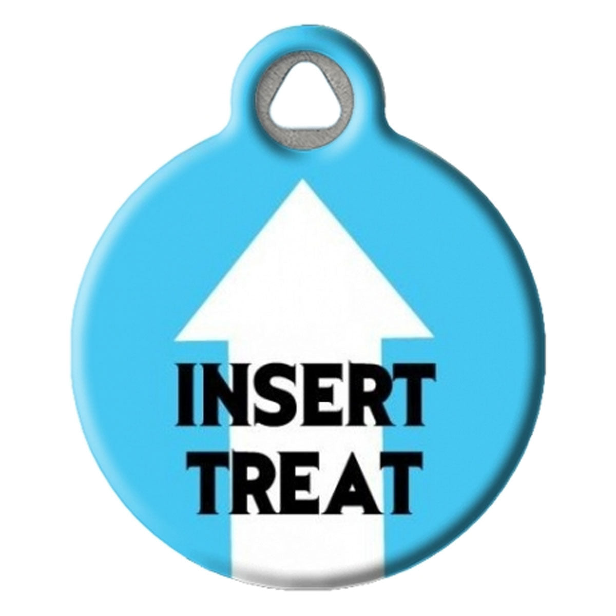 Funny Insert Treat Dog Tag for Collar