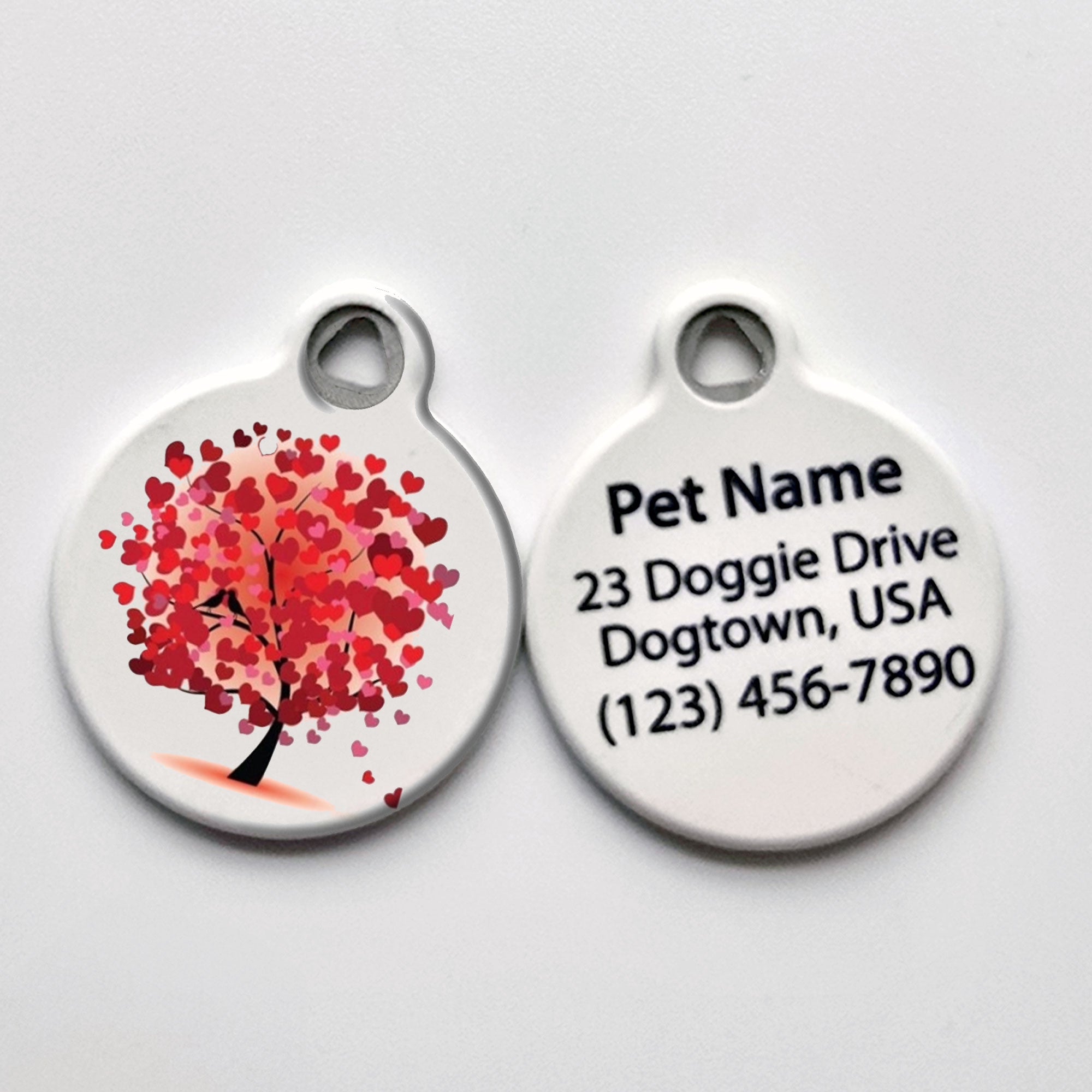 Love Birds Pet ID Tag