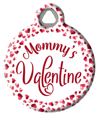 Mommy's Valentine Pet ID Tag