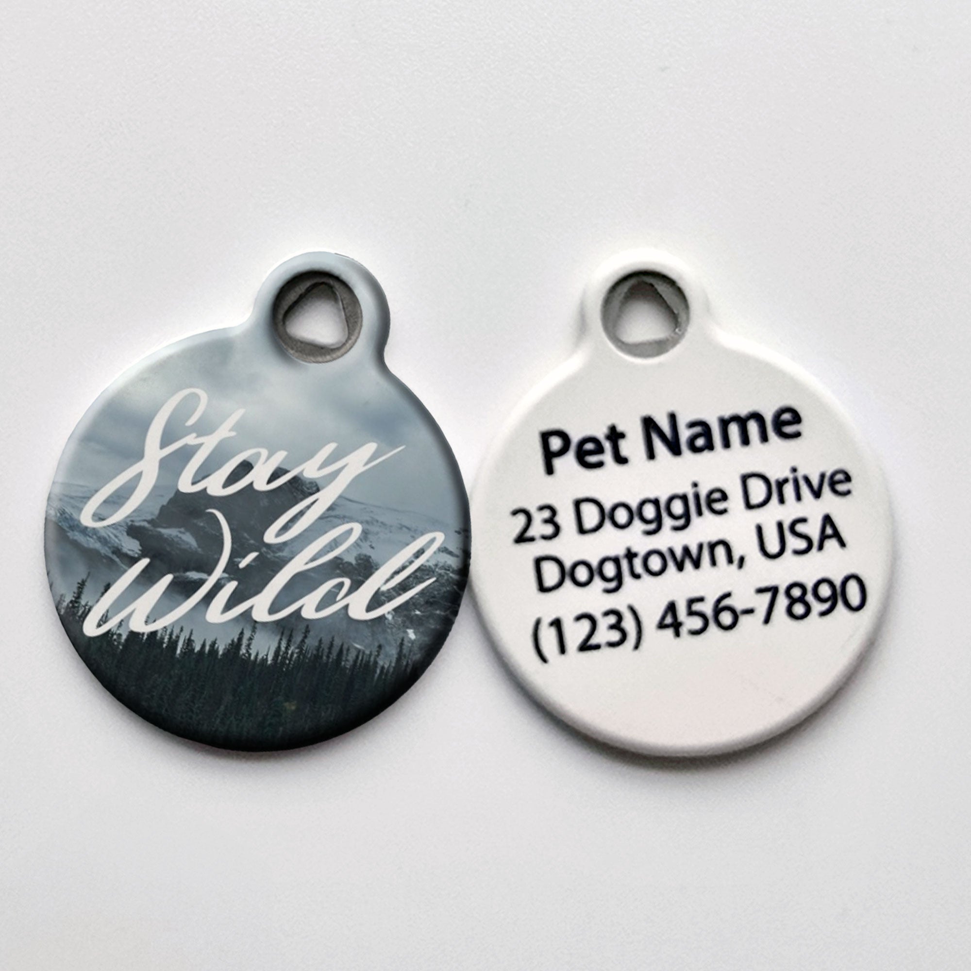 Stay Wild | Outdoors Pet ID Tag