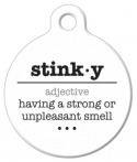 Stinky Word Definiton Custom Pet Tag
