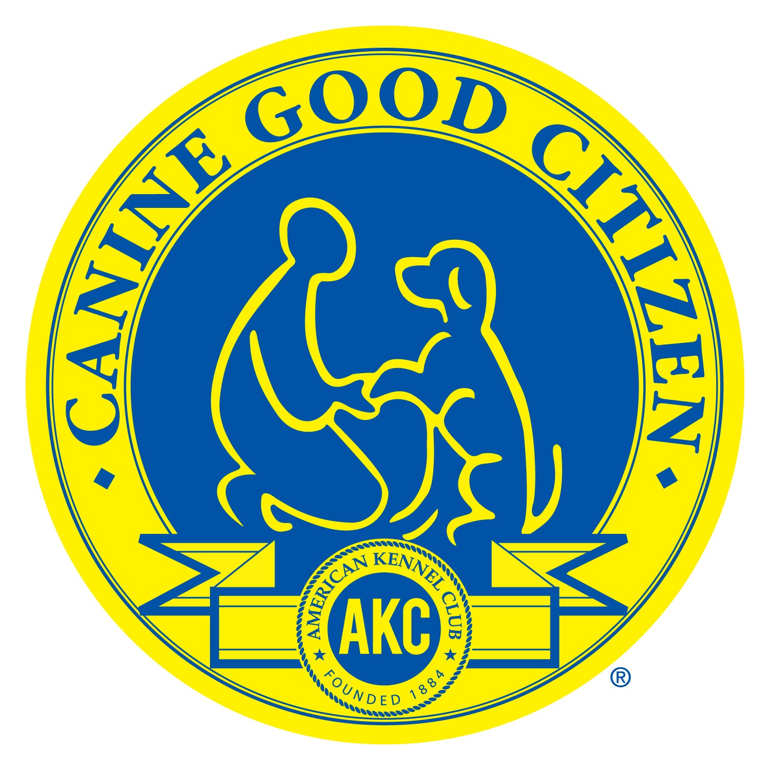 AKC Canine Good Citizen Dog ID Tag - Main Image