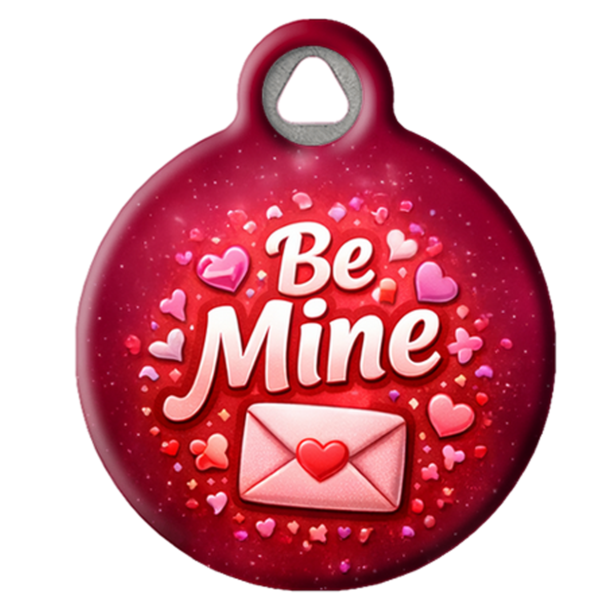 Be Mine Valentine Pet ID Tag