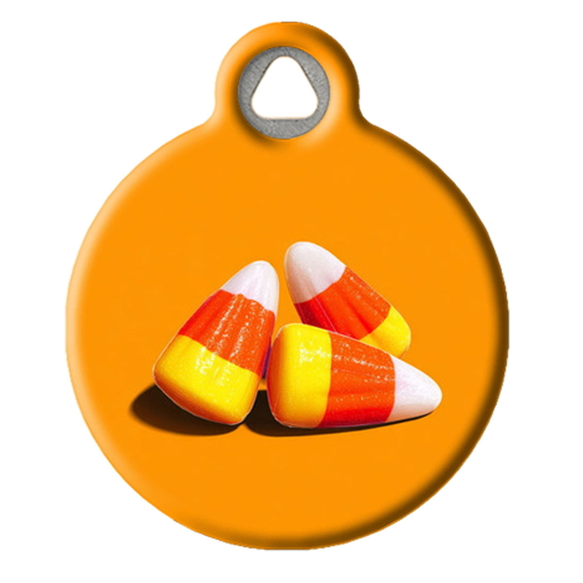 Candy Corn Halloween Pet Tag