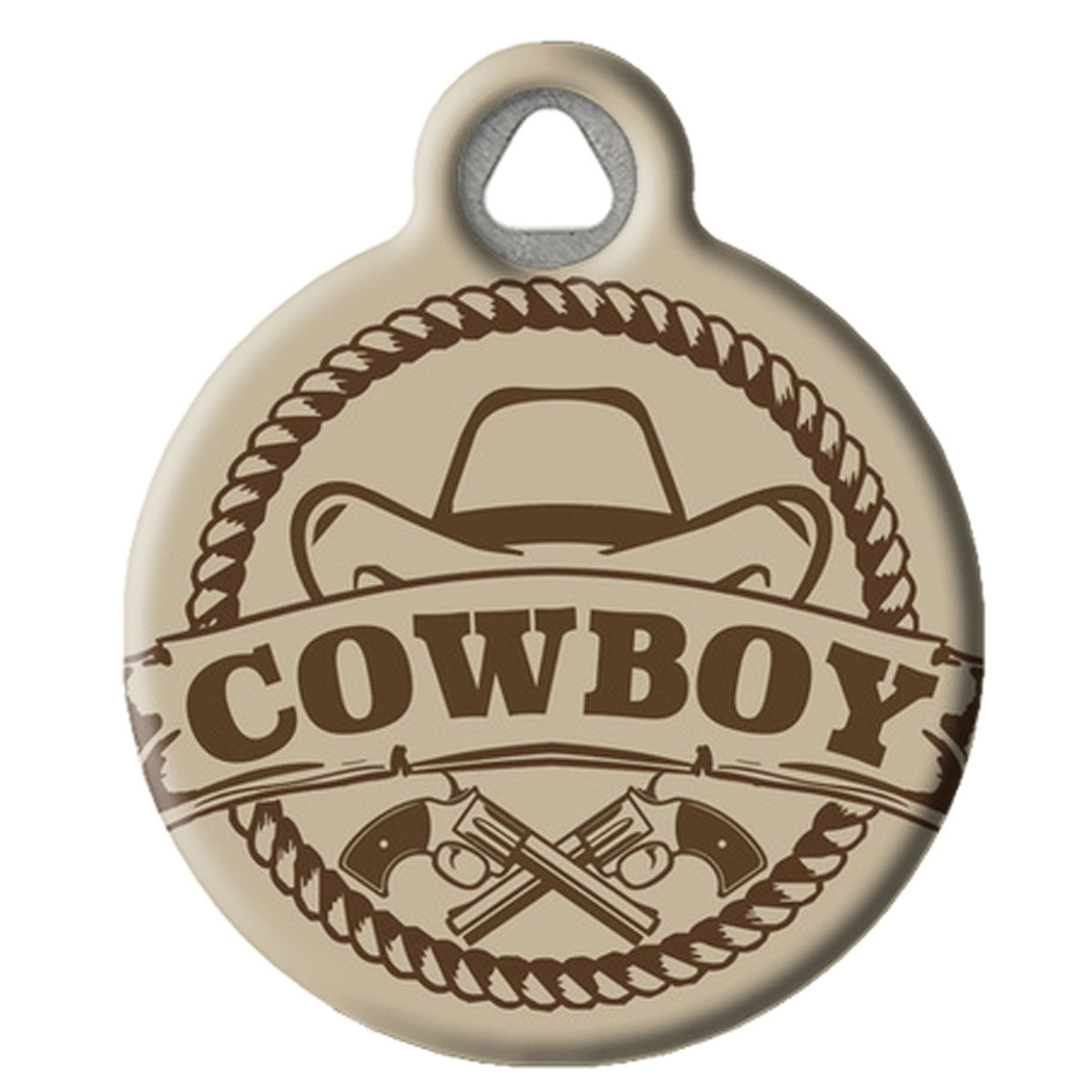 Cowboy Hat Pet Tag