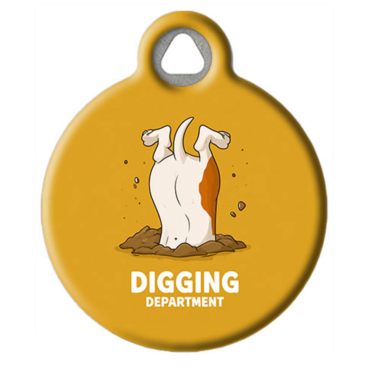 Digging Department Pet ID Tag