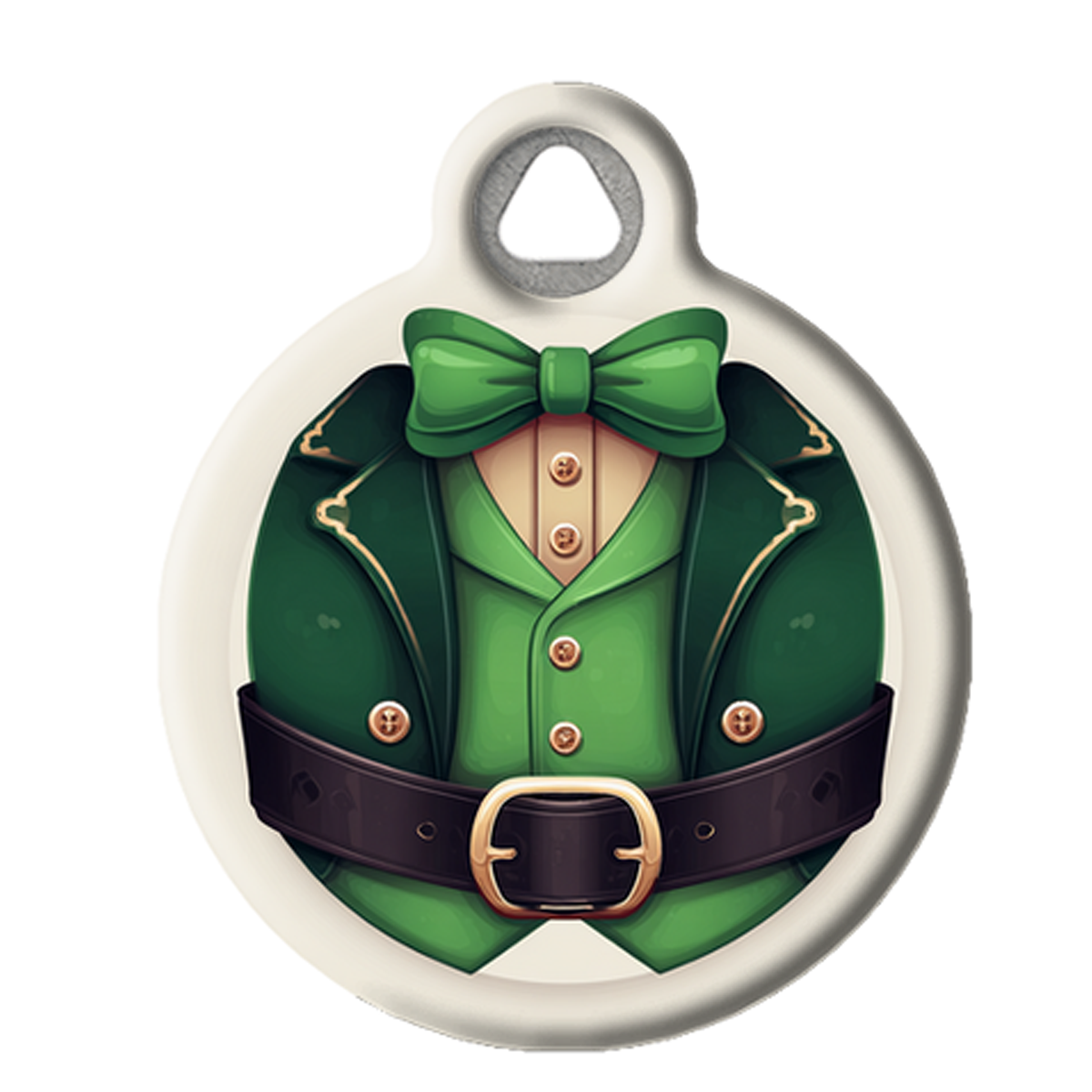 Leprechaun Body Pet ID Tag