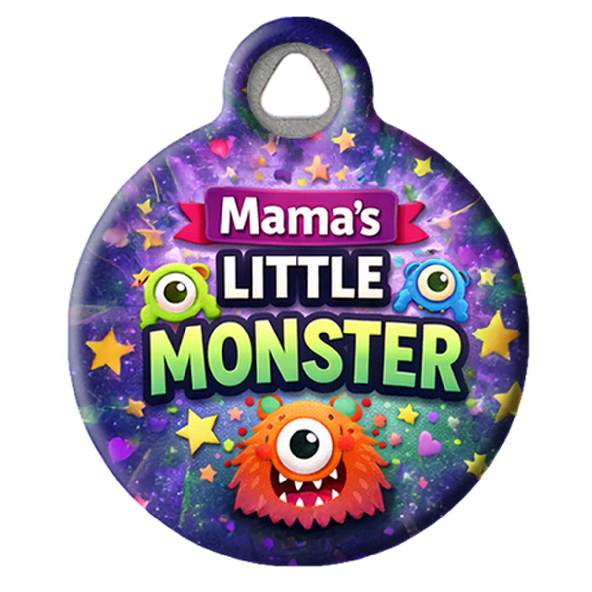 Mamas Little Monster Pet ID Tag
