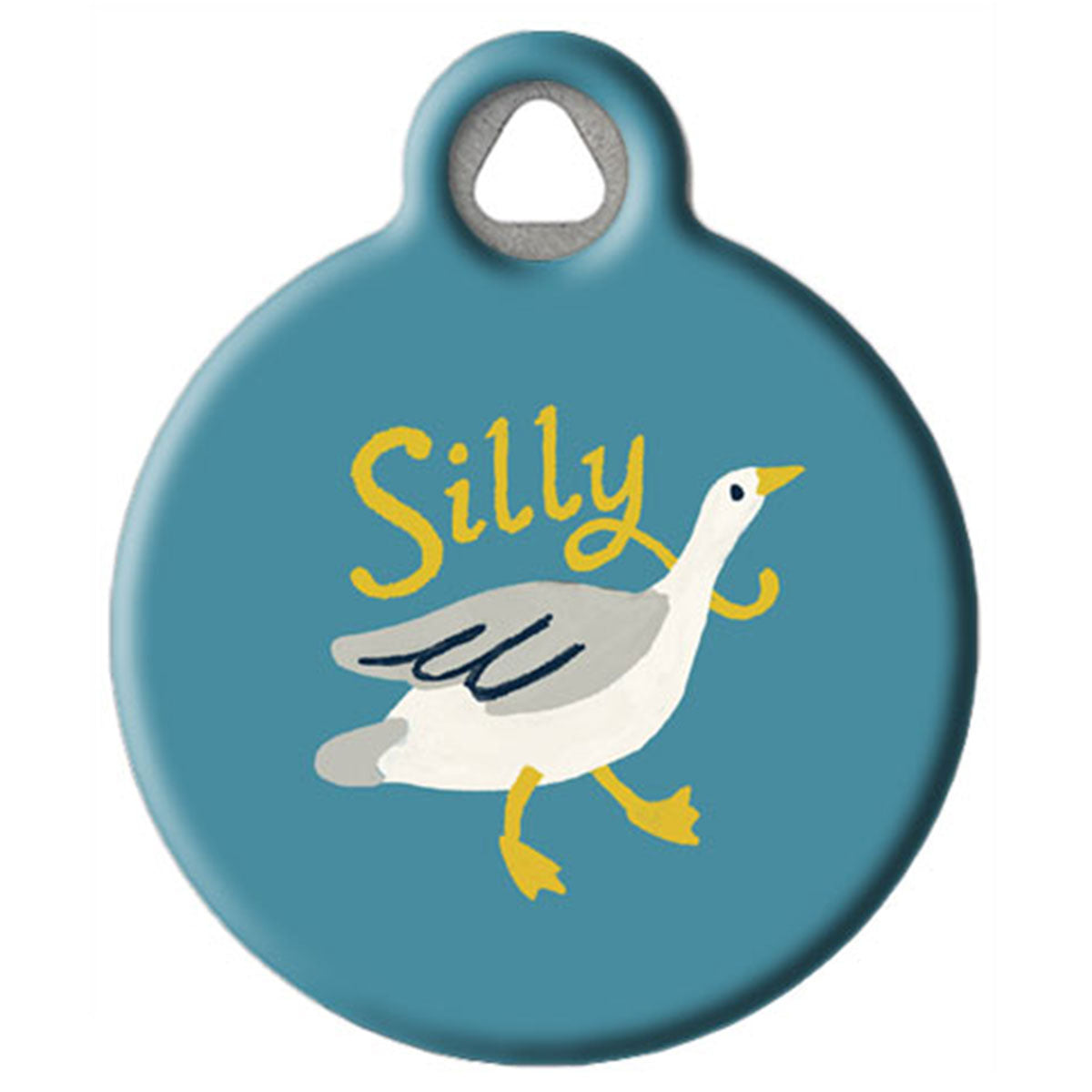 Silly Goose Pet ID Tag