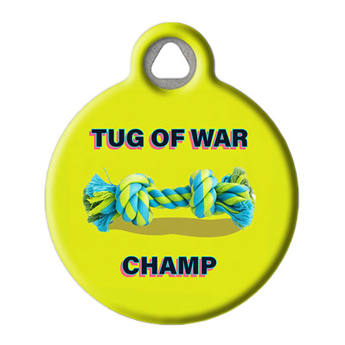 Tug of War Champ Pet ID Tag