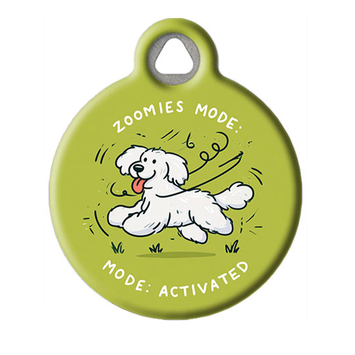Zoomies Mode Pet ID Tag