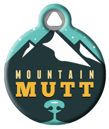 Cool Mountain Mutt Pet Tag